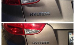 Hyundai Rear Fender Trunk Dent Repair